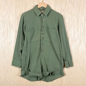 Show Me Your Mumu Tegan Romper Army Green